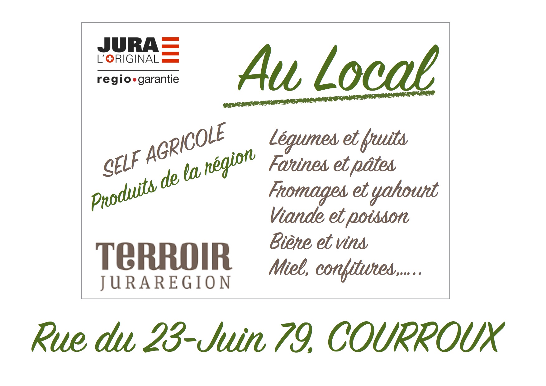 plaquette au local